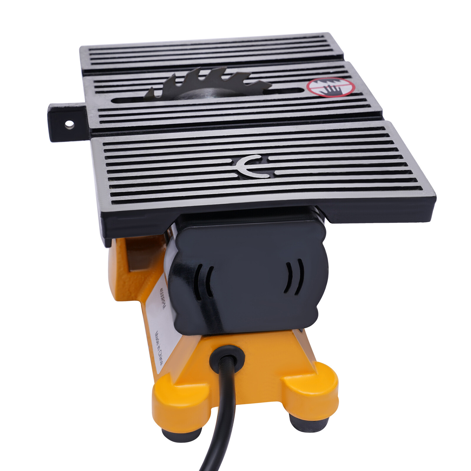 110V Mini DIY Table Saw Small Woodworking Electric Bench Saw Precision 4500rpm