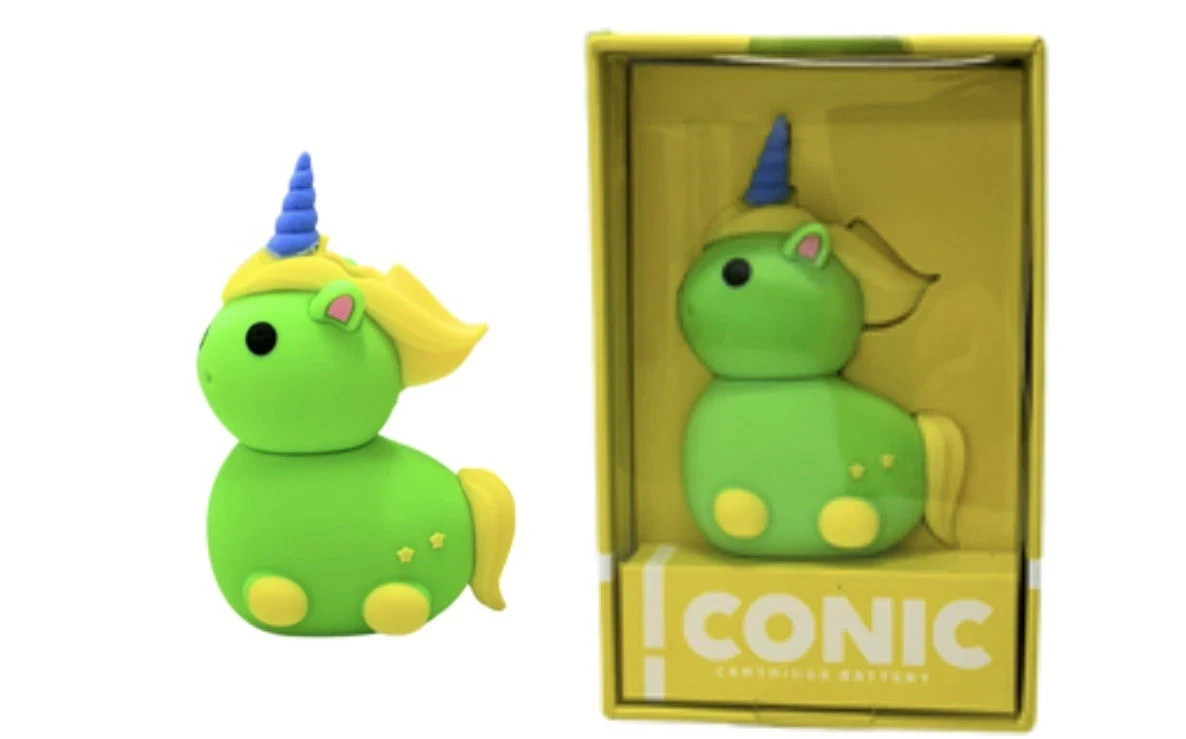 ICONIC 480mAh Unicorn Battery – Adjustable Voltage – all colors– 1ct Display