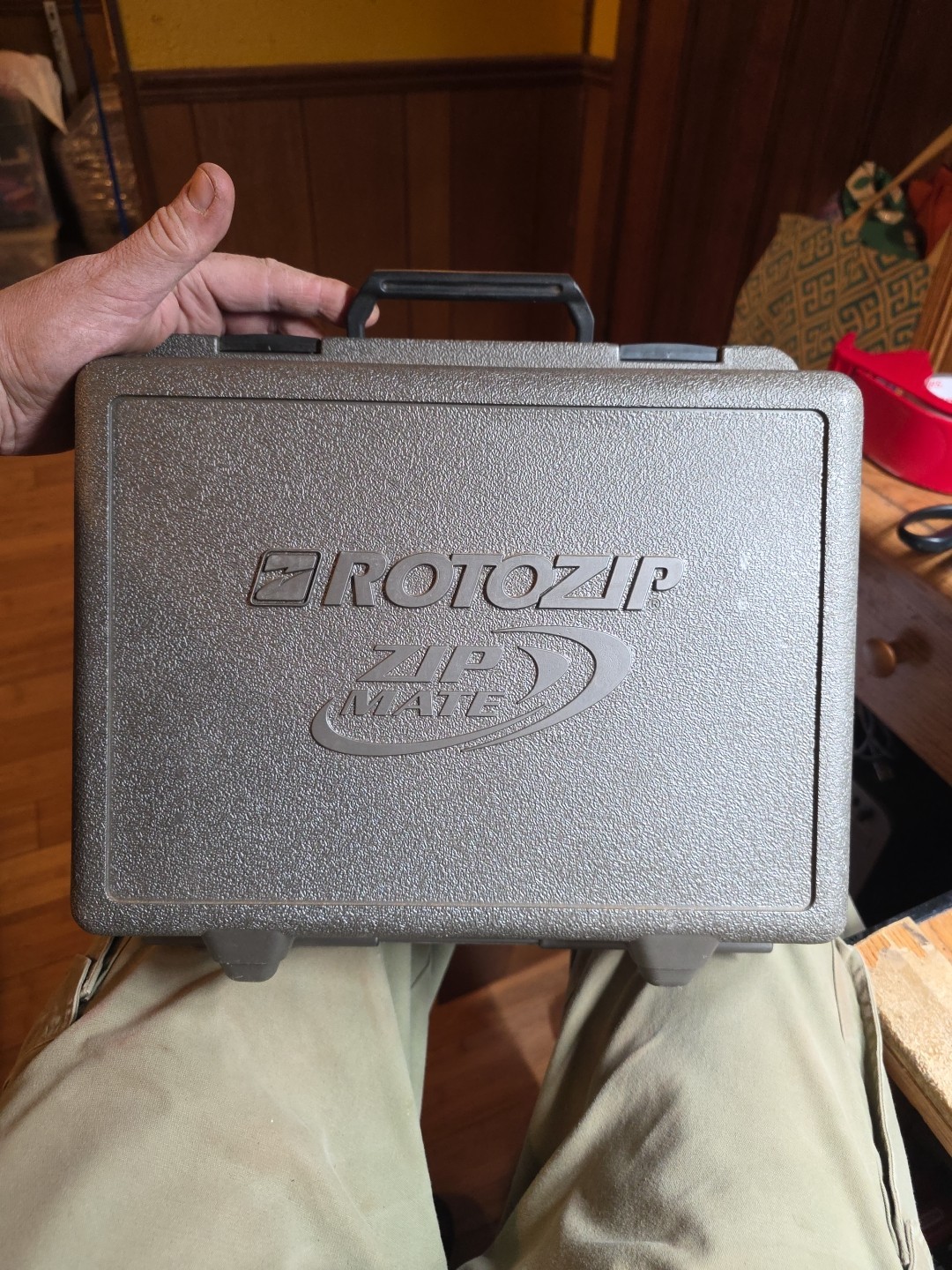 RotoZip Zip Mate Factory Storage Case Only Excellent Condition