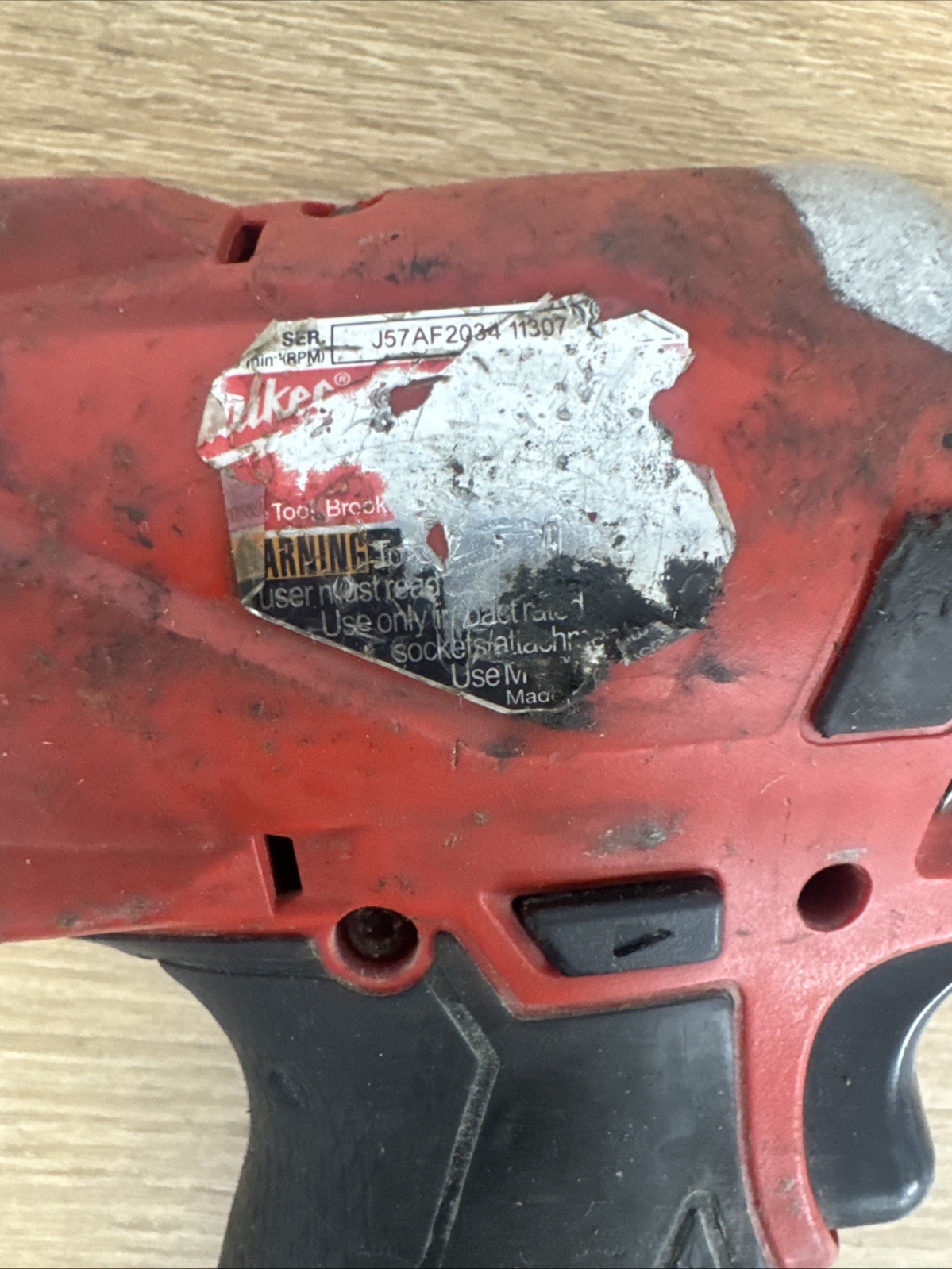 Milwaukee 2853-20 M18 Compact FUEL 1/4&Prime; Hex Impact Driver FOR REPAIR ONLY –