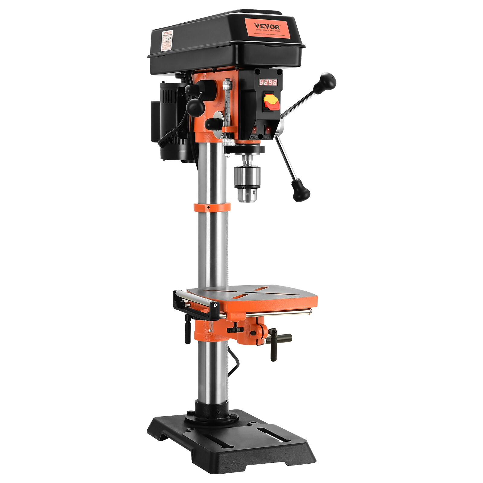 VEVOR 12 Inch 5 Amp Benchtop Drill Press Cast Iron Drill Press Variable Speed
