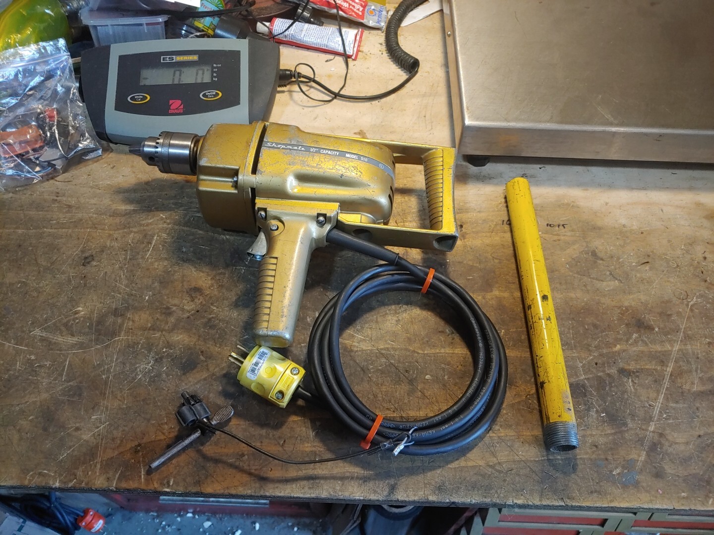Shopmate Model 510 Type 1 Industrial 1/2&Prime; Drill. Serviced.