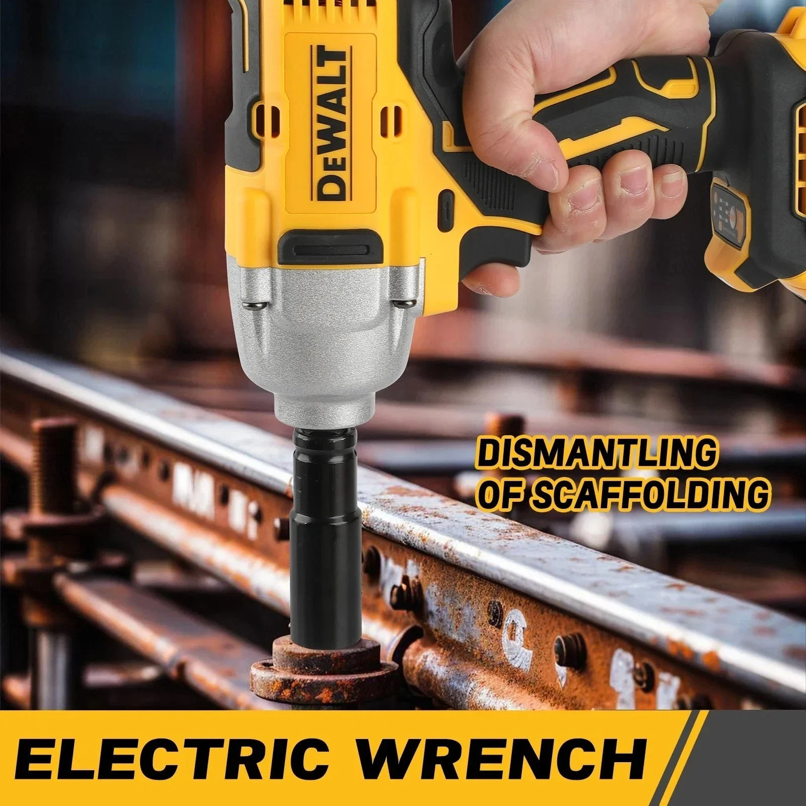 DeWALT DCF900 20V Brushless Impact Wrench 1/2&Prime; 1898Nm High Torque Cordless
