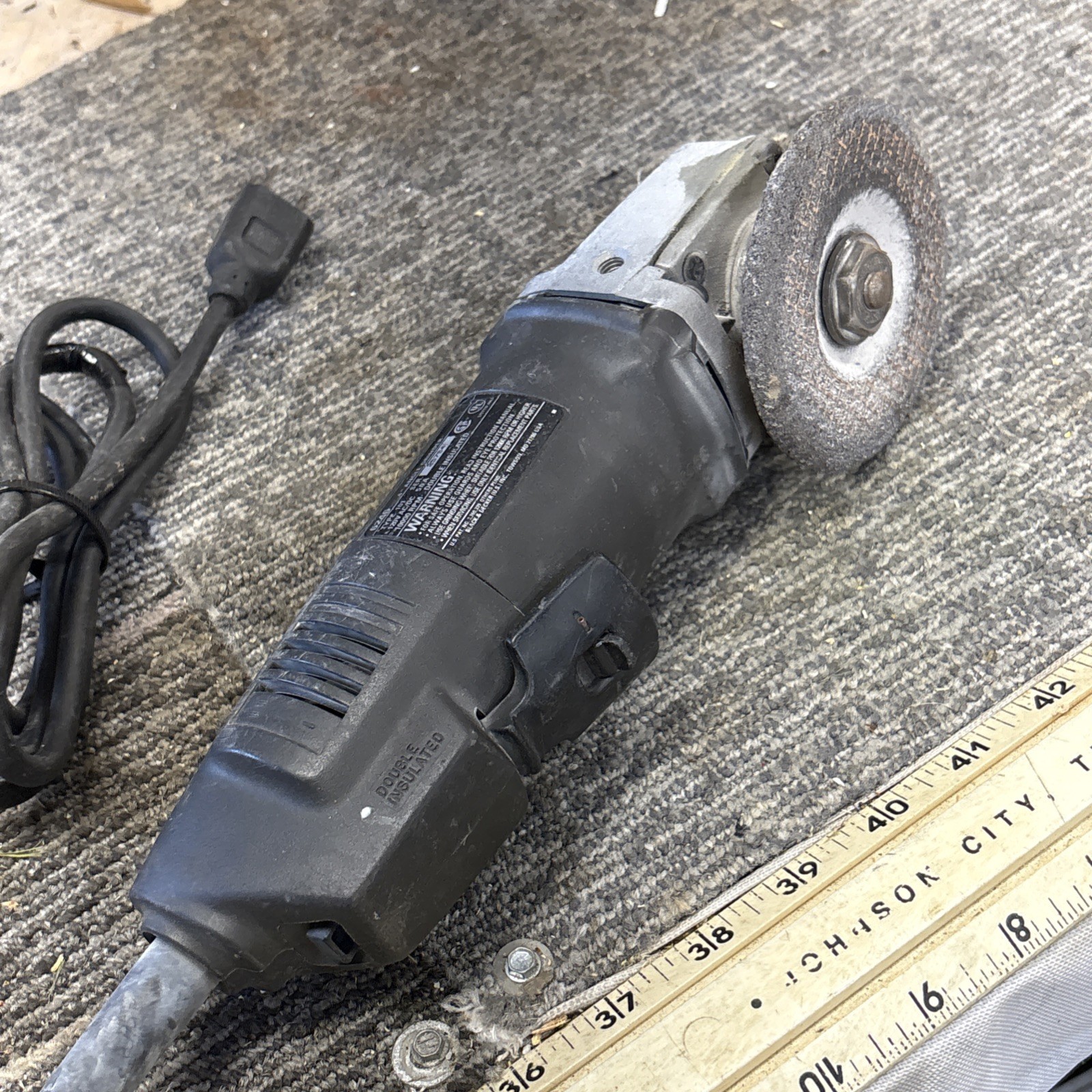 Good Used Black & Decker 6246 Angle 4” Grinder Sander TESTED & WORKING 🆓 Ship