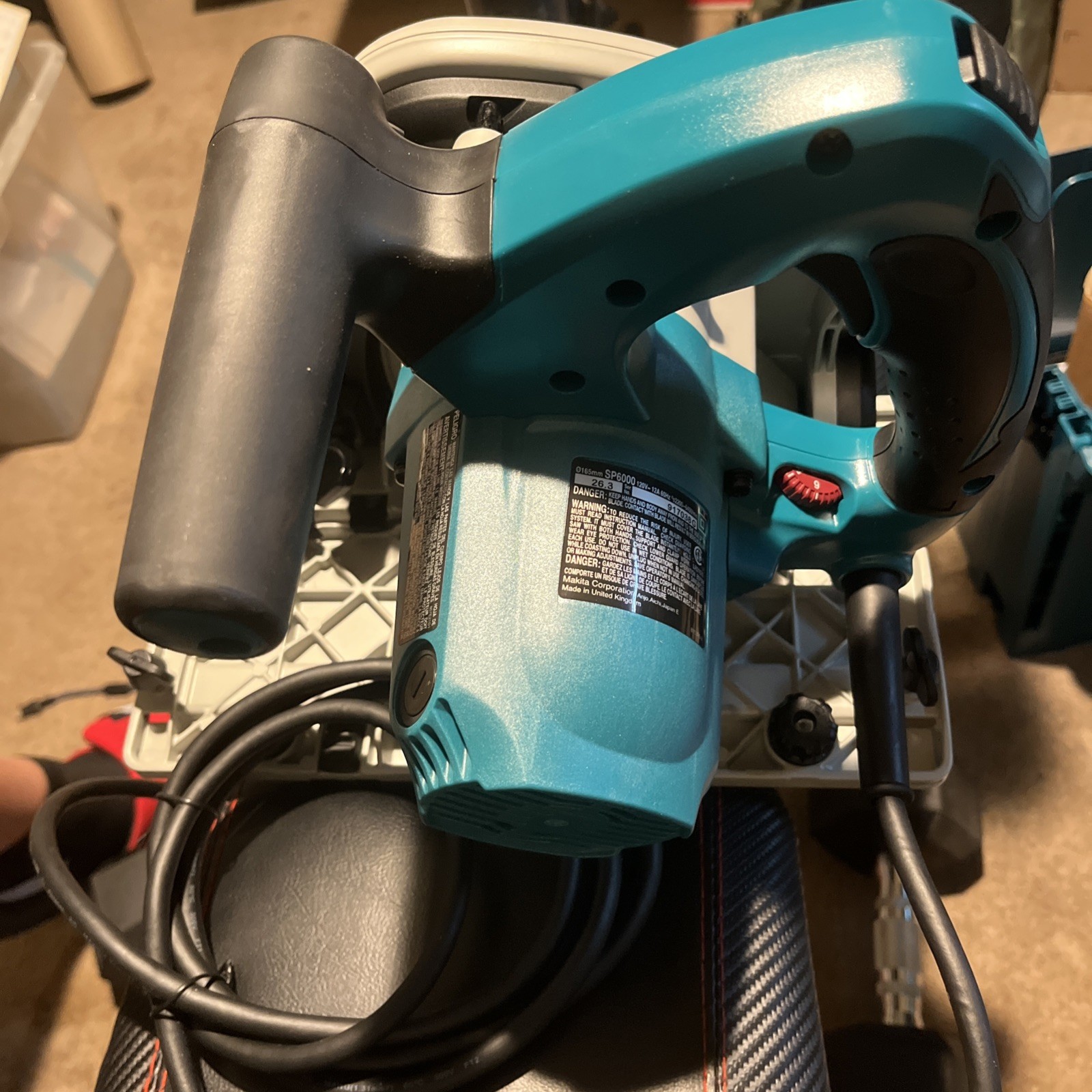 Makita SP6000J1 6-1/2&Prime; Plunge Cut Circular Saw New Open Box