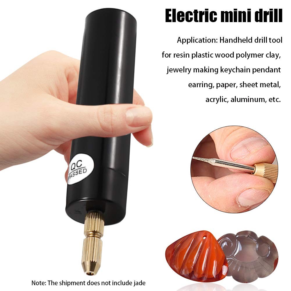Micro Handheld Drill Bits, 0.7-1.2mm Crystal Epoxy For Resin Jewelry Making M…