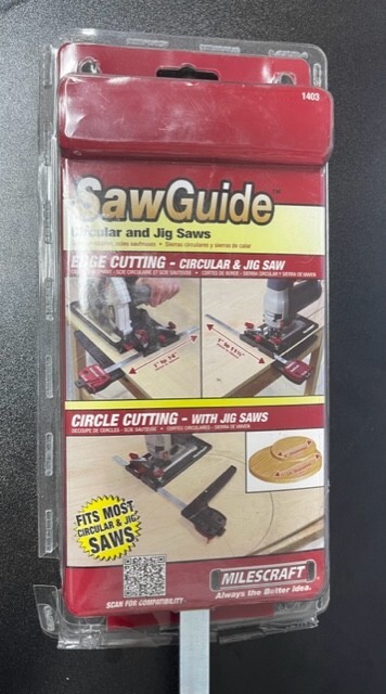 Milescraft 1403 Saw Guide Universal Saw Guide for Circular and Jig Saws Rip G…