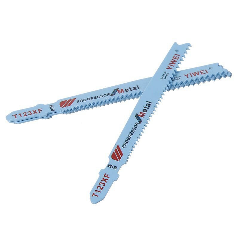 5PCS T-shank Assorted Jig Saw Blades Set Wood Plastic Metal Cutting Jigsaw Blade