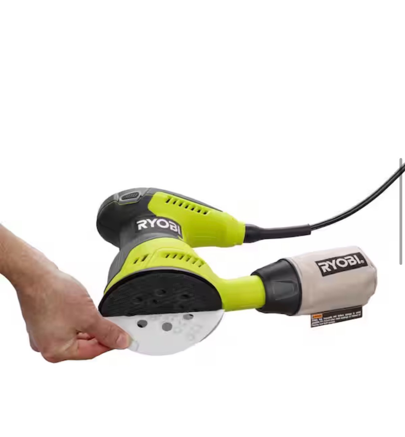 Ryobi RS290G 2.6 Amp Corded 5&Prime; Random Orbital Sander