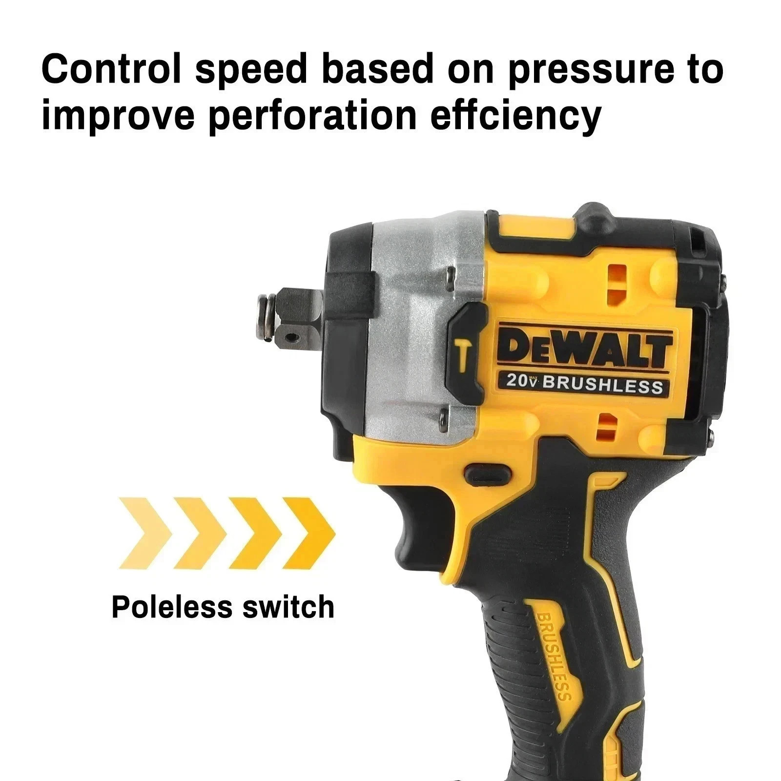 DEWALT DCF922 ATOMIC 20V MAX 1/2 in. Cordless Impact Wrench Variable (only tool)