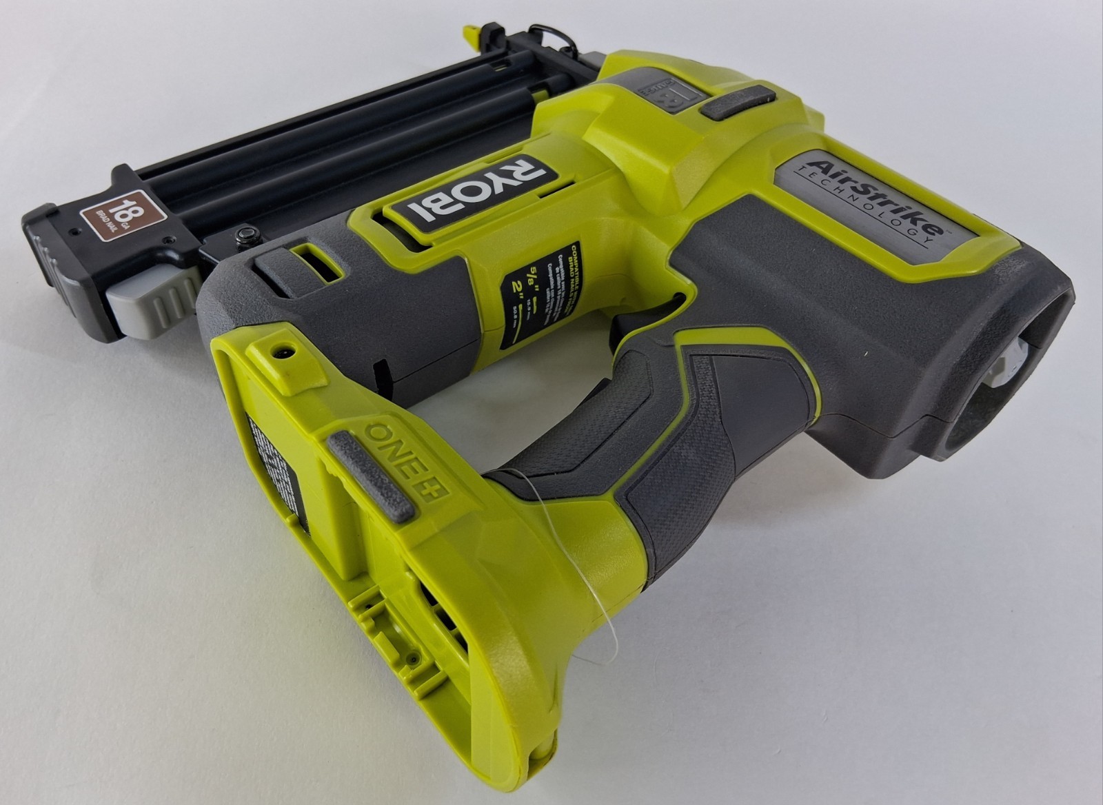 Ryobi 18V One + Brad Nailer Air Strike Technology P321 *TOOL ONLY*