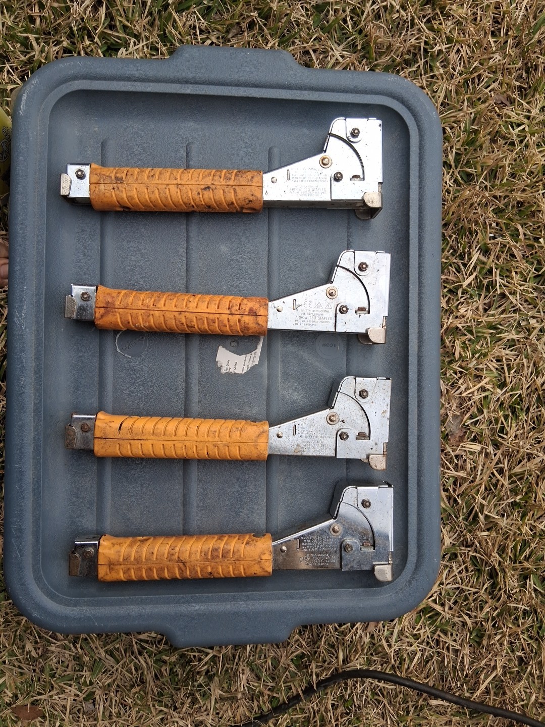 Used Arrow HT50 heavy-duty Hand Held hammer tacker