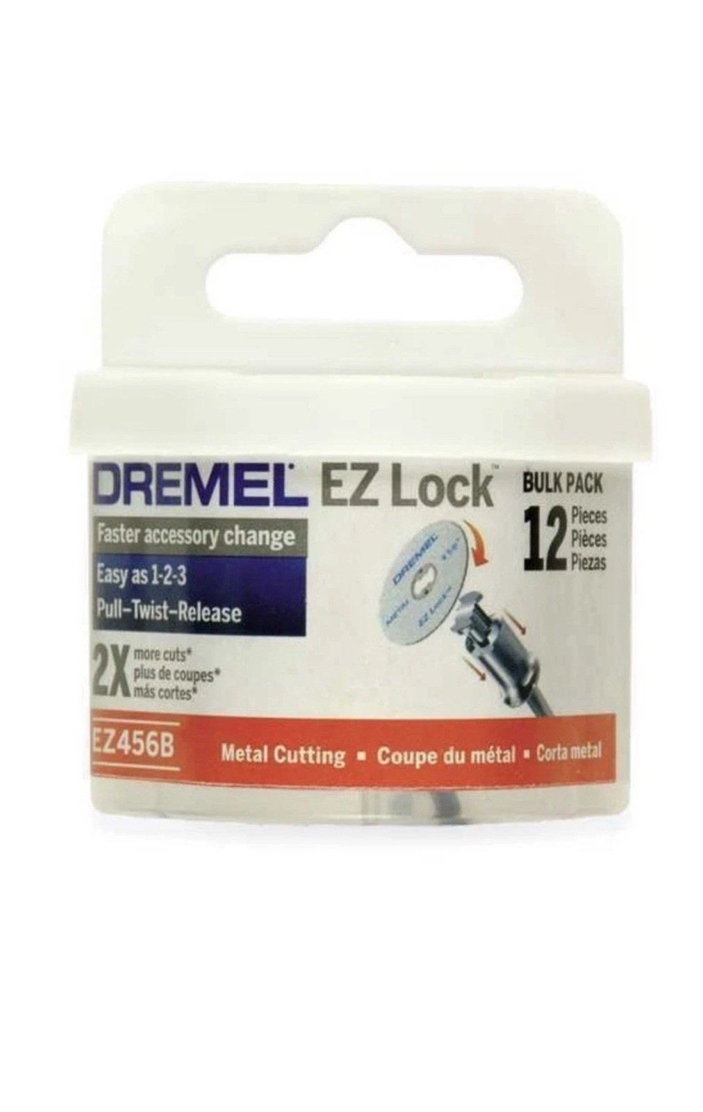 Dremel Tool EZ Lock EZ456B Bulk Pack Cut-Off Wheels (12) S2 Bin14