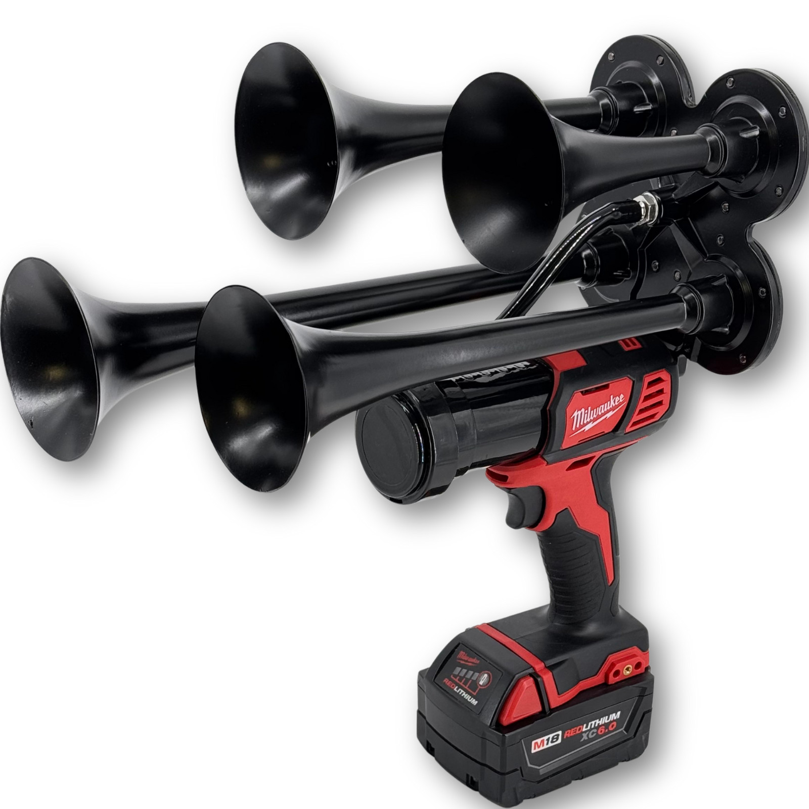 Milwaukee Train Horn with 8 Ah Battery