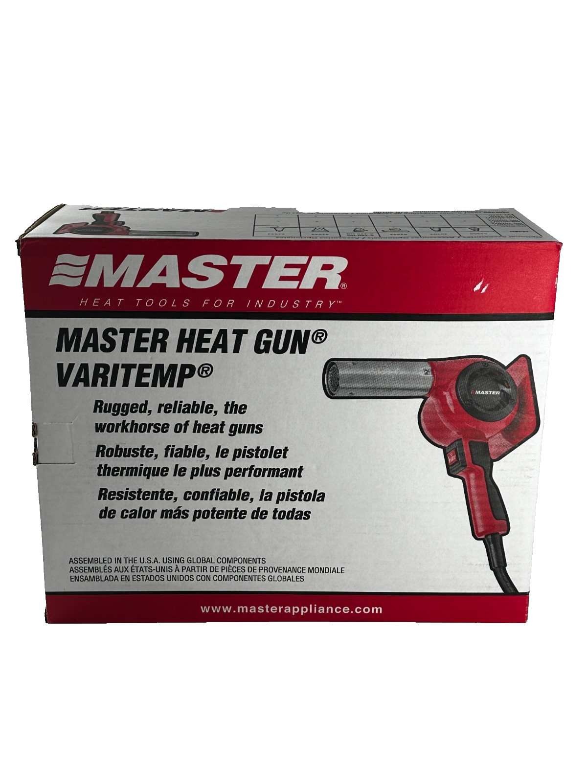 Master Appliance HG-501D Industrial Quick Change « D-Series » Heat Gun