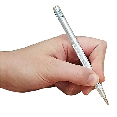 Tungsten Carbide Scribe & Magnet with Replaceable Tip, Copper, 88CM Length