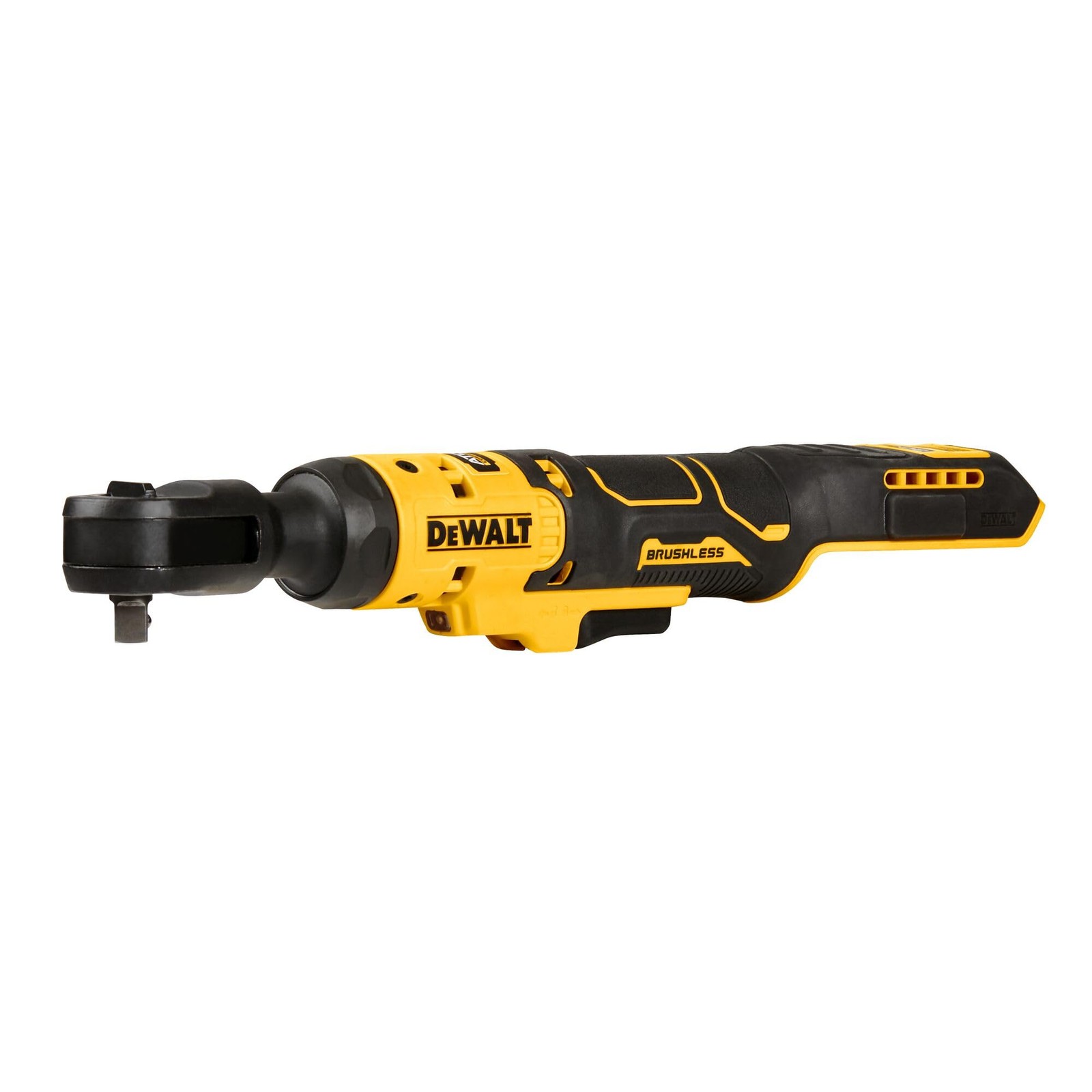 Cordless Ratchet 3/8 Inch Brushless 20V Power Tool Compact Heavy Duty Work Light