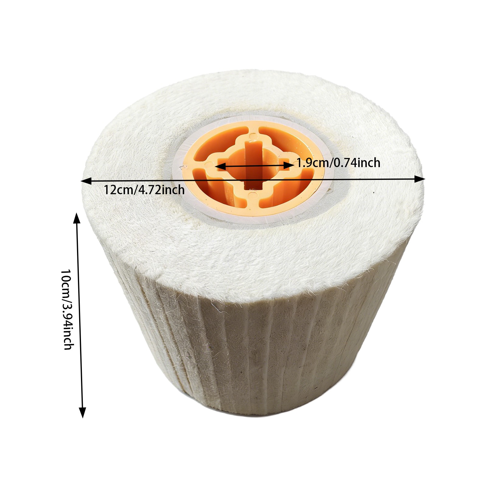 Wool Buffing Wheel, Polishing Wheel, Professional Surface Conditioning Wheel