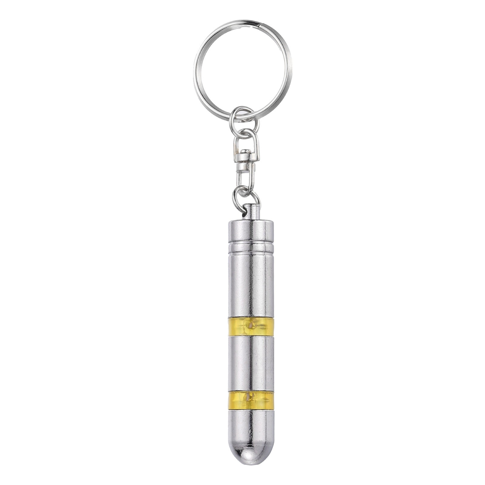 Anti-Static Keychain Magnetic Car Static Human Body Electricity Discharge Yellow