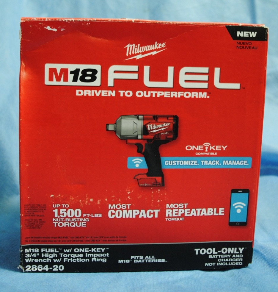 Milwaukee 2864-20 M18 FUEL ONE-KEY 3/4&Prime; High Torque Impact Wrench **NEW**