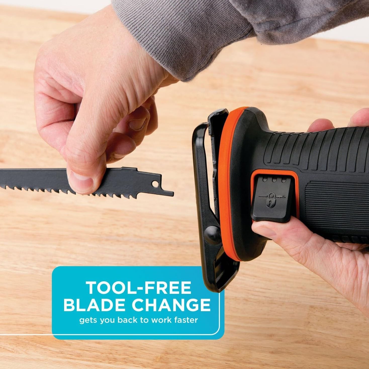 Black and Decker 20V MAX Cordless Reciprocating Saw Kit BDCR20C