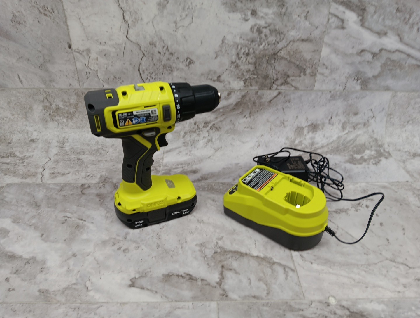 Ryobi ‎PCL206K1 18V ONE+ Cordless Drill Kit