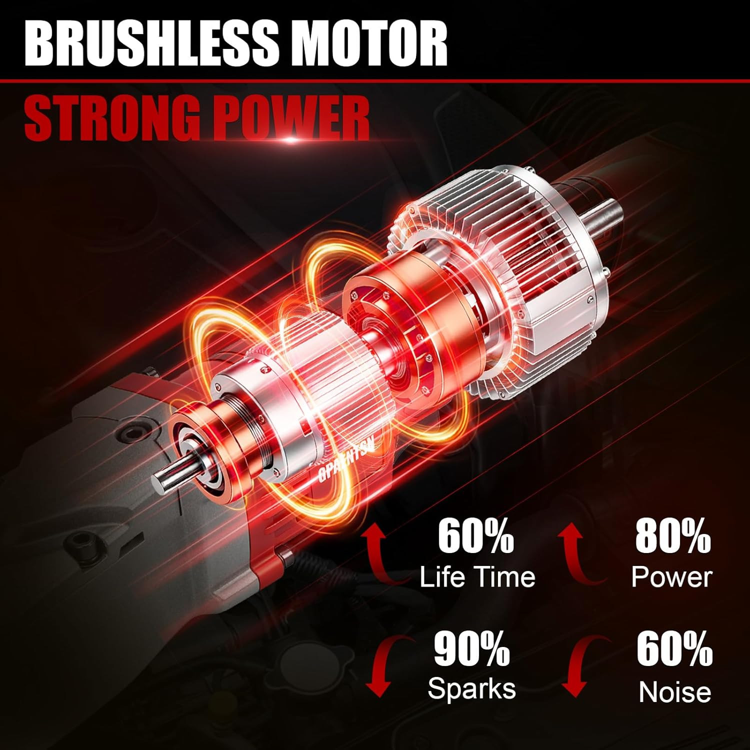 Electric Right Angle Impact Wrench Compatible with Milwaukee M18, 1/2&Prime; 206 Ft-Lb