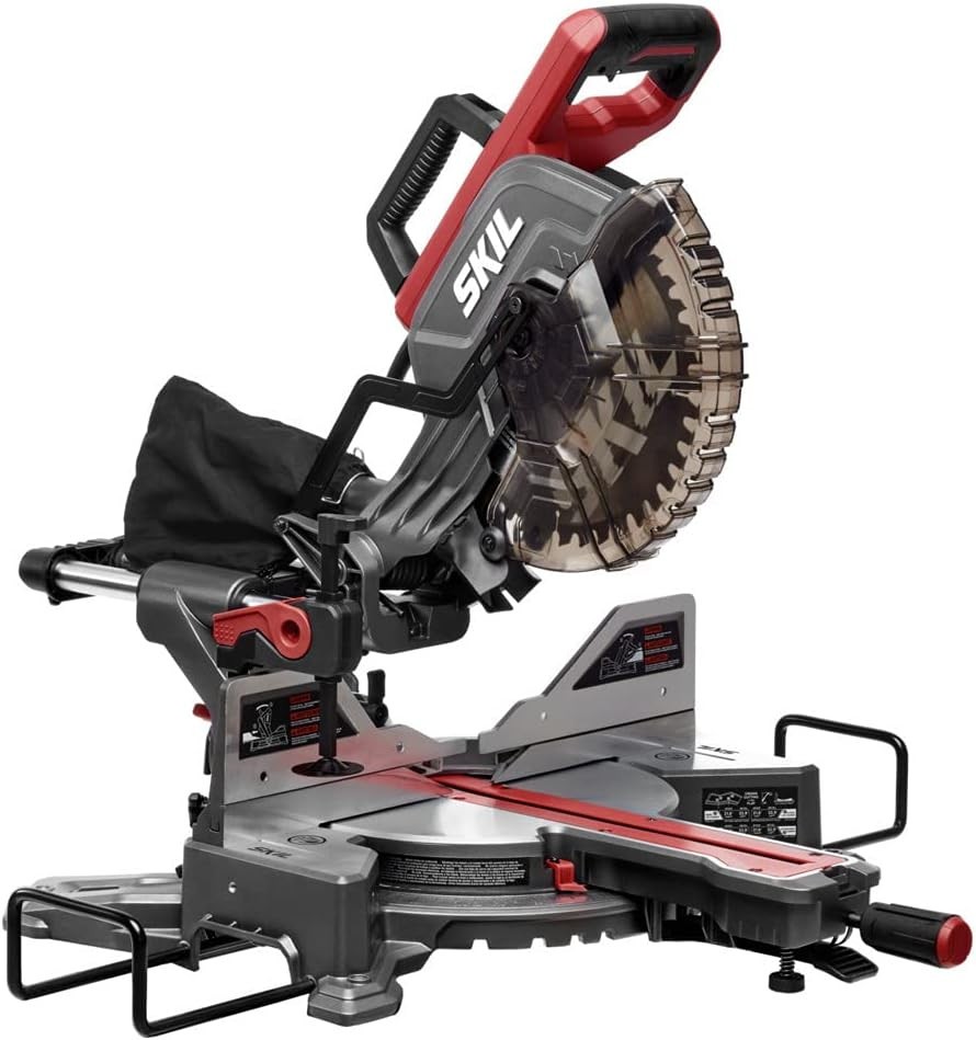 SKIL 10&Prime; Dual Bevel Sliding Compound Miter Saw-MS6305-00