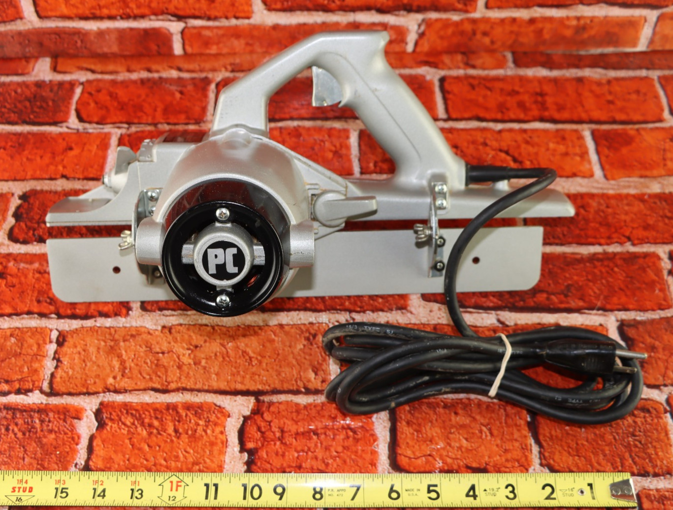 Porter-Cable Porta-Plane 126 Handheld Planer 120V Corded w/ Metal Case USA