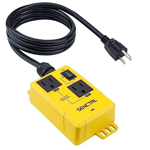 Automatic Vacuum Switch with 5 Ft Power Cord Allow Power 5 Ft (1.5 Meters)