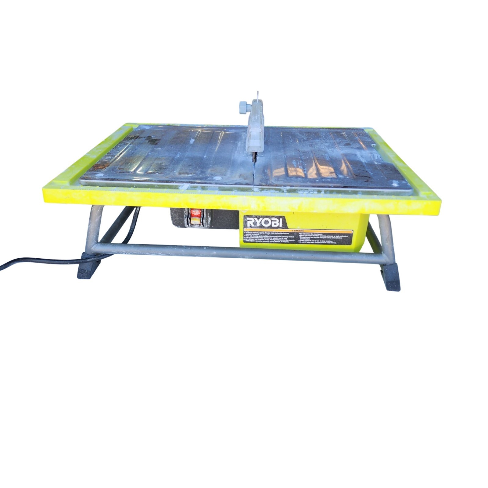 RYOBI 4.8 -Amps 7 in. Blade Corded Tabletop Wet Tile Saw