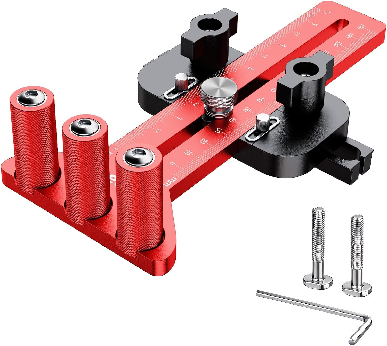 Thin Rip Jig for Table Saw – Sturdy Aluminum Guide with 3 Pulleys for Safety