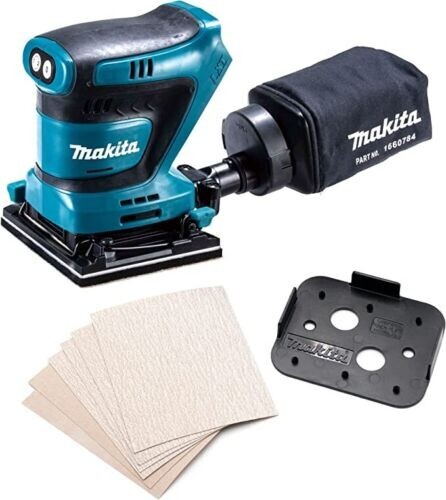 Makita BO480DZ Finishing Sander 18V with Self-Dust Absorption Tool Only New