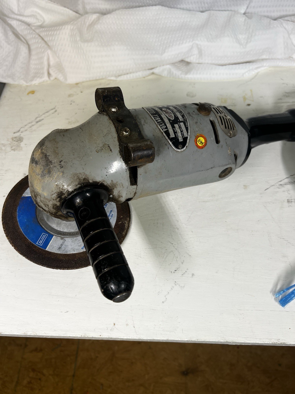 SIOUX HEAVY DUTY ELECTRIC High Speed Sander 7&Prime; 115VOLT 4250 RPM