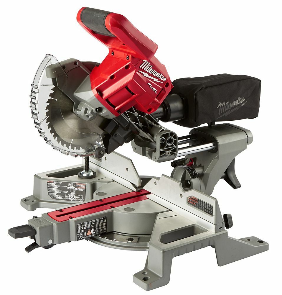 Milwaukee CANADA 18V CORDLESS 7-1/4&Prime; Dual Bevel Sliding Compound Miter Saw (BARE
