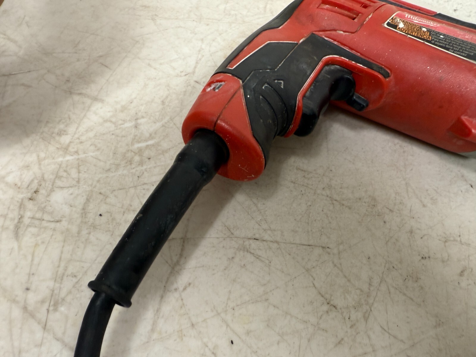 MILWAUKEE 3/8&Prime; (10mm) DRILL 2800 RPM 0240-20 120V Keyless Chuck