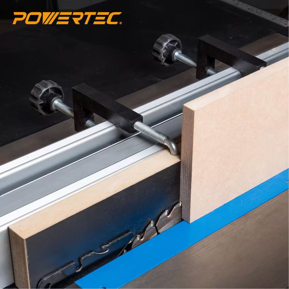 Universal Fence Clamp, for Table Saws, Router Tables, Clamping Squares, Drill Pr