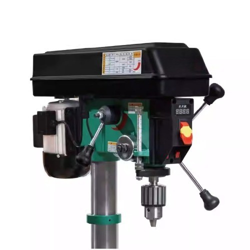 12-inch Stepless Speed Control Bench Drill with Digital Display for Woodworking