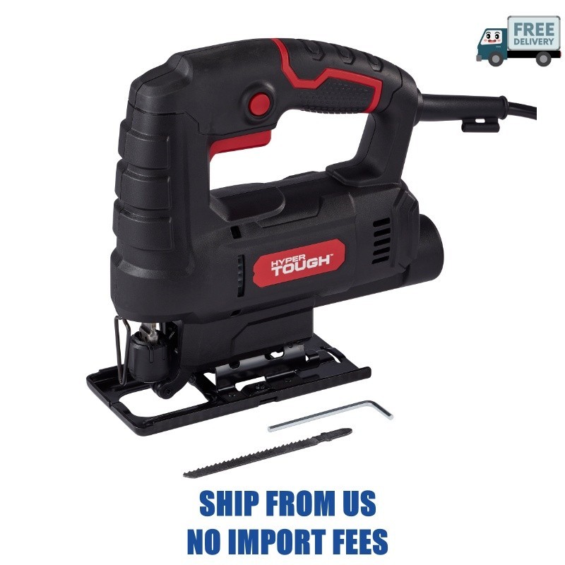 Hyper Tough 3.5-Amp Corded Jig Saw, Eelectric, 120 Volt, 44002