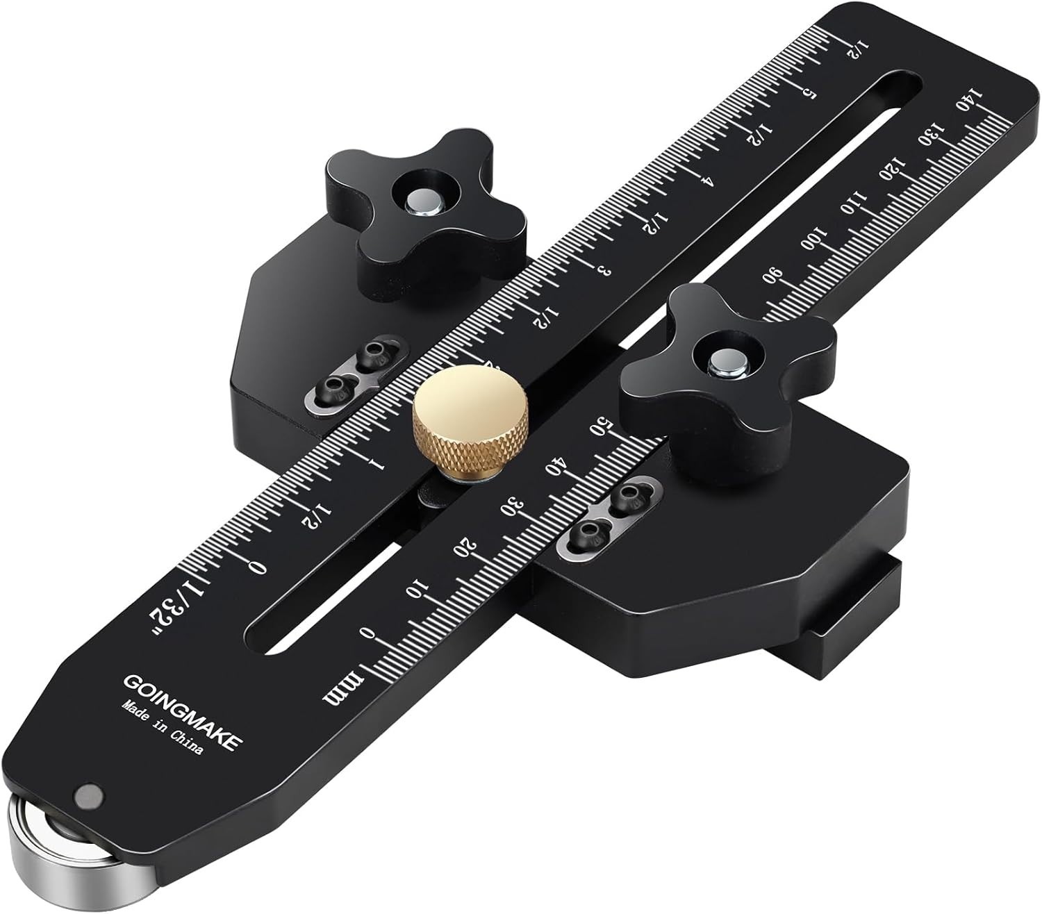 Aluminum Thin Rip Jig for Table & Band Saws – Adjustable for Precision Cuts