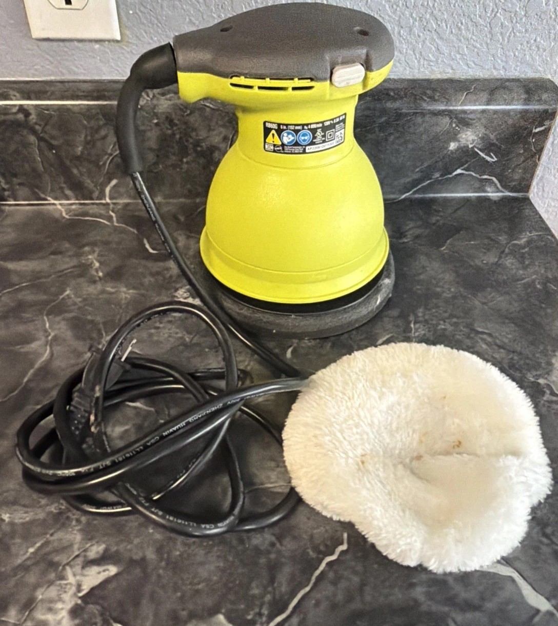 Ryobi RB60G 6&Prime; Corded Orbital Buffer Polisher