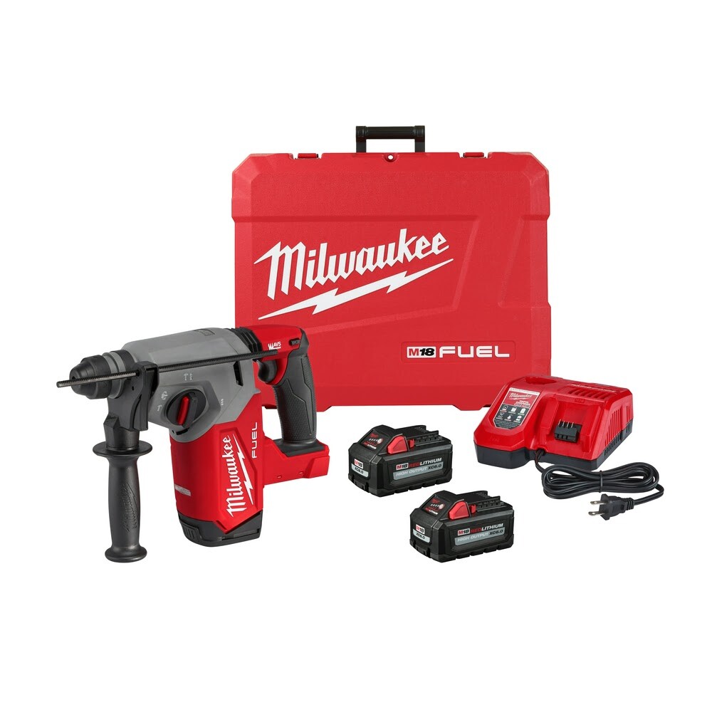 Milwaukee 2912-22 M18 FUEL 1&Prime; SDS Plus Brushless Cordless Rotary Hammer Kit