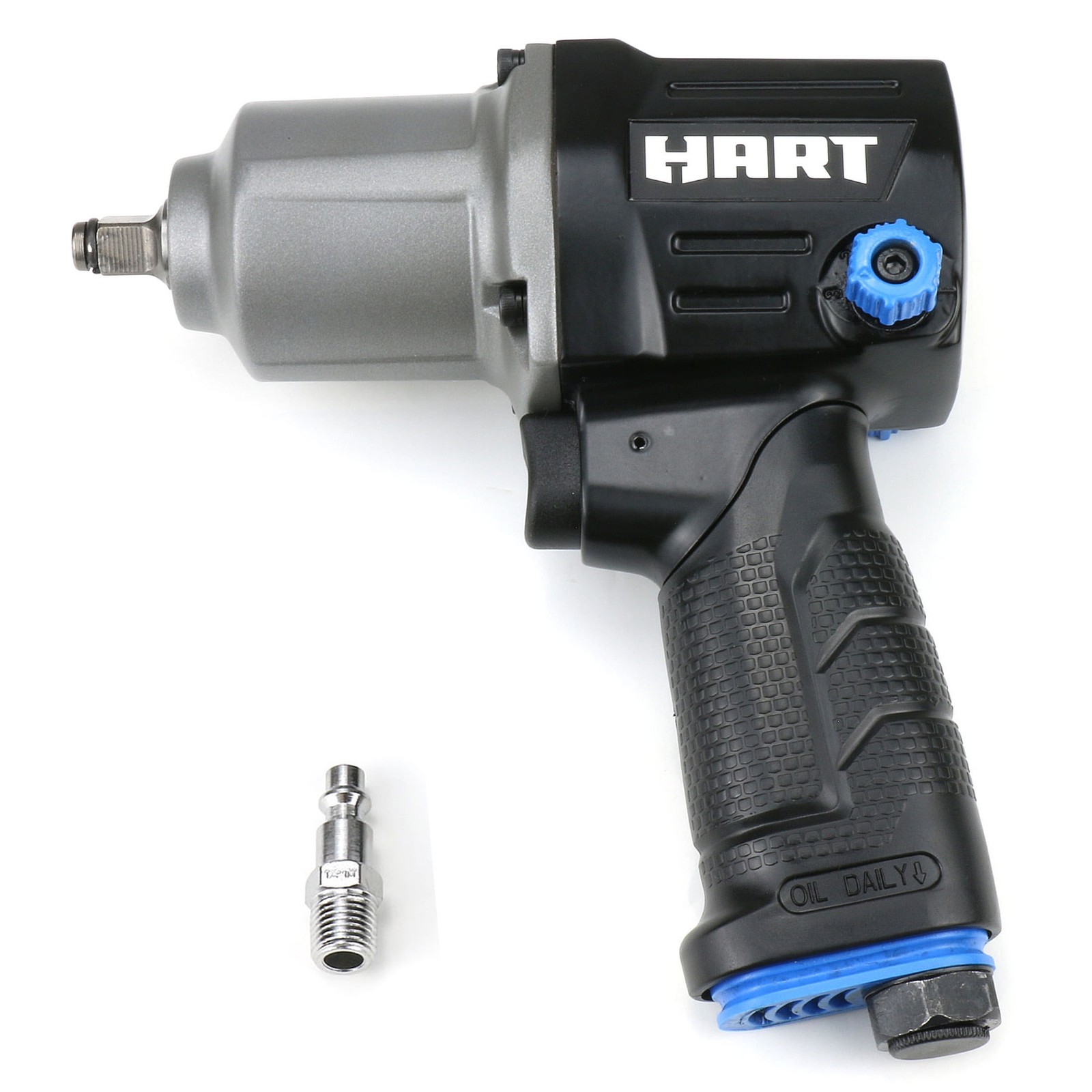3/8 in. Air Impact Wrench Twin-hammer Impact Mechanism 250 ft-lbs of Torque