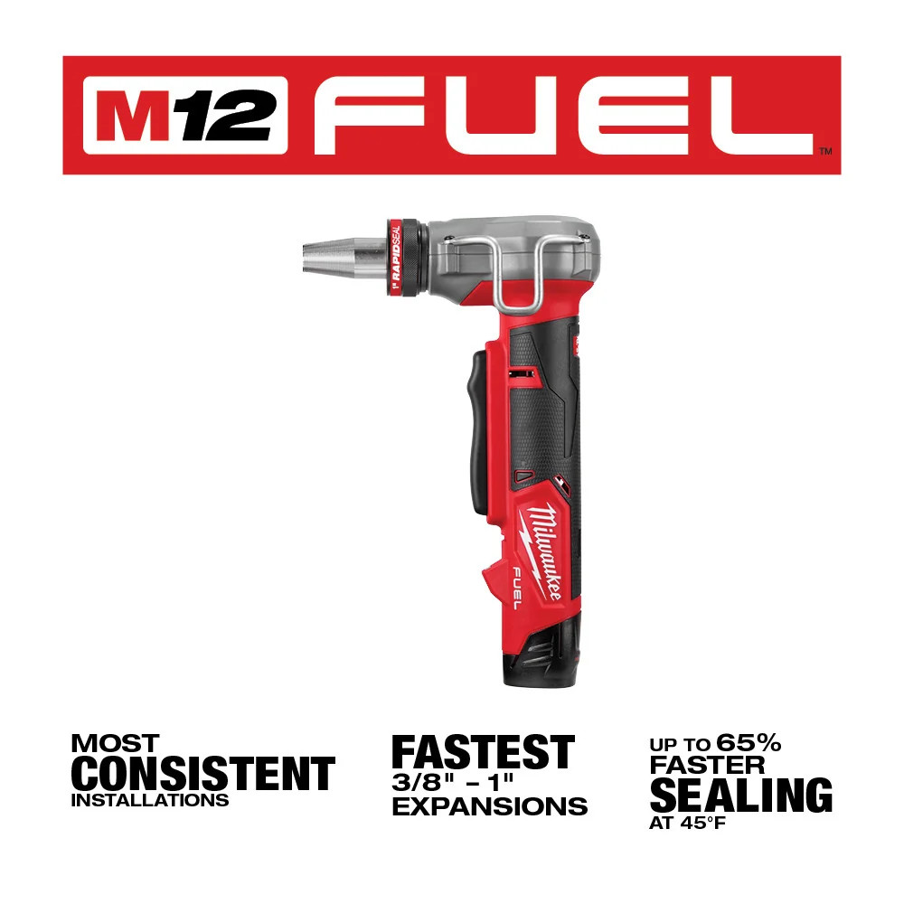 Milwaukee 2532-20 M12 FUEL 12V ProPEX Expander w/ RAPID SEAL Heads – Bare Tool