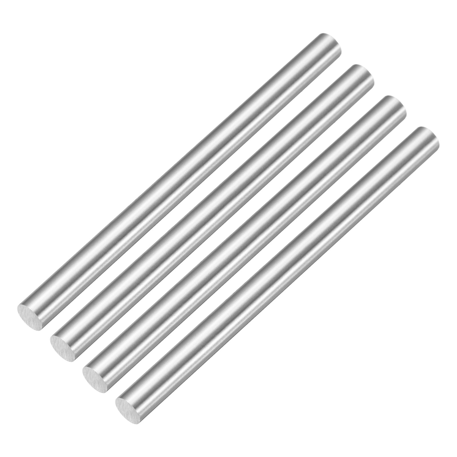Round Steel Rod, 6.8mm x 100mm HSS Lathe Bar Stock Tool, 4 Pcs