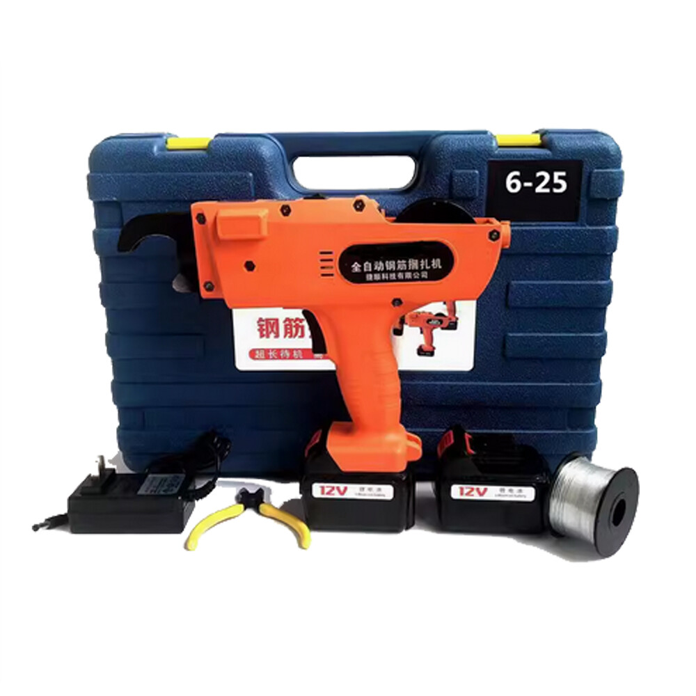 6-25mm Rebar Tier Tying Machine Automatic Steel Bar Rod Binding Tool New