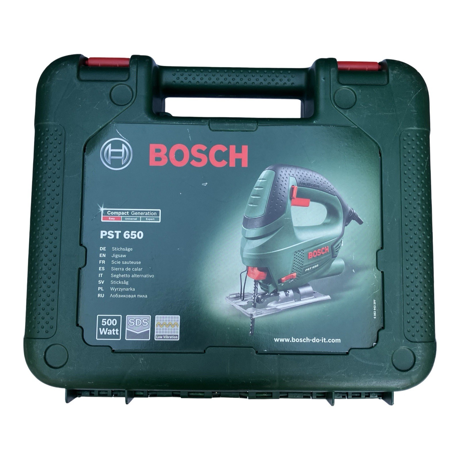 Bosch PST 650 Jigsaw Green Elektro-Stichsäge 500W Konvolut Werkstattauflösung