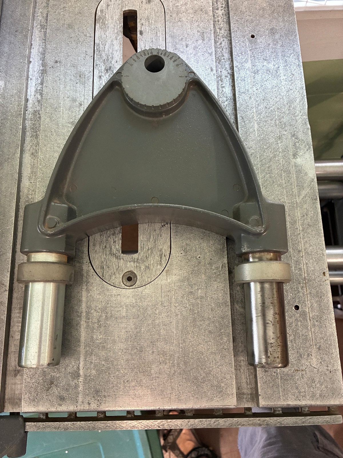 ShopSmith Mark V 500 510 520 Lathe Tail Stock w/ Stop Collars