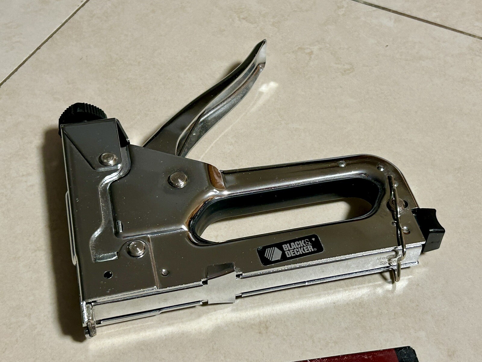 Black & Decker Stapler + Staples Heavy Duty Made In Spain