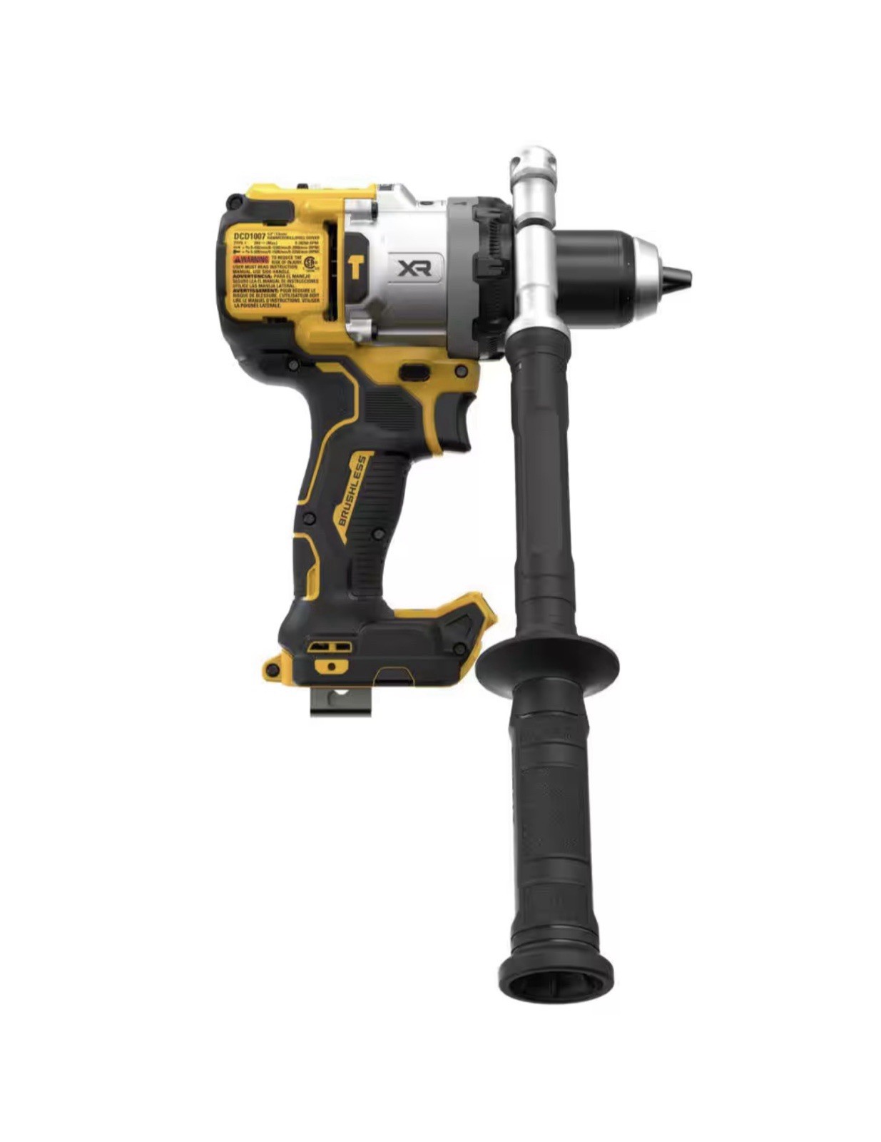 Dewalt DCD1007B 20V 20 Volt Max XR 1/2&Prime; Brushless Hammer Drill, Handle,Tool Only